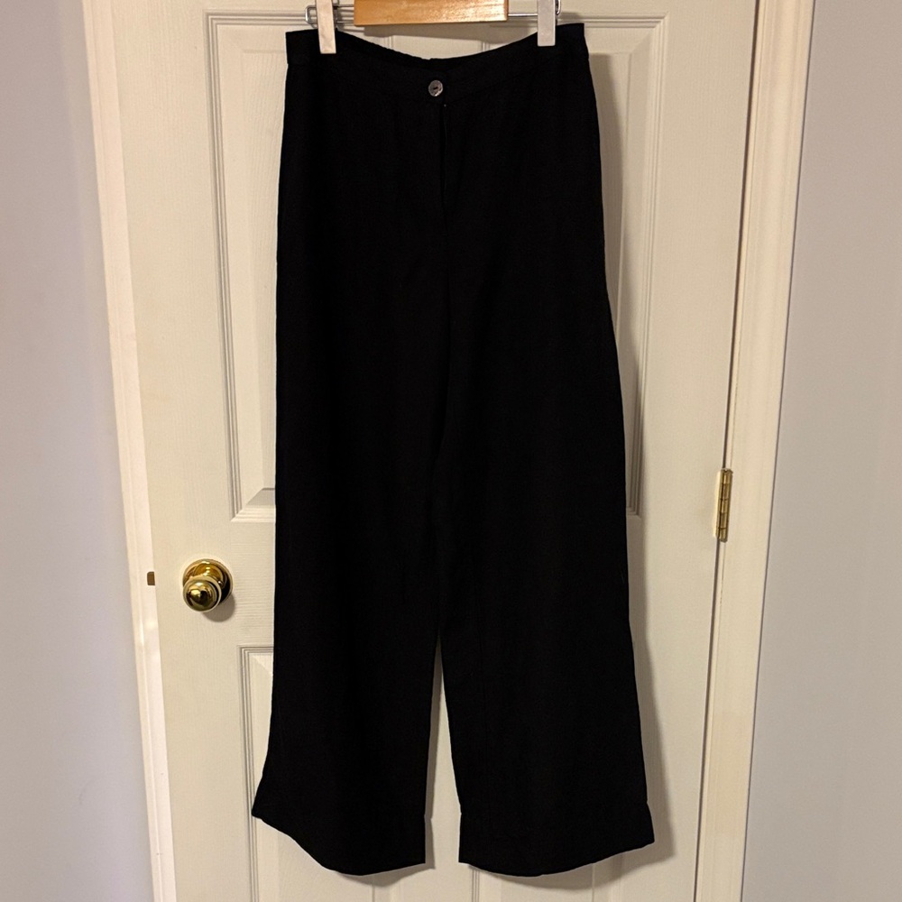 H&M Black Wide Leg Women's Pants